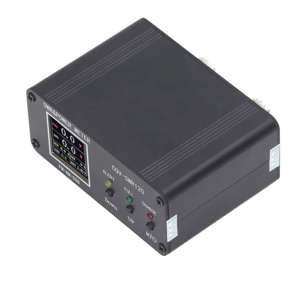 SWR Power Meter 120W Digital Display Standing Wave Meter Frequency Tester