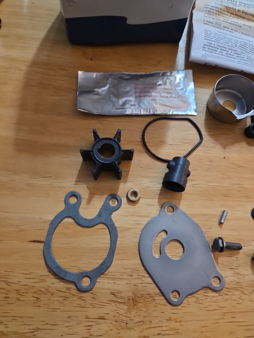 NEW Genuine OMC JOHNSON EVINRUDE WATER PUMP REPAIR KIT 394116 OEM