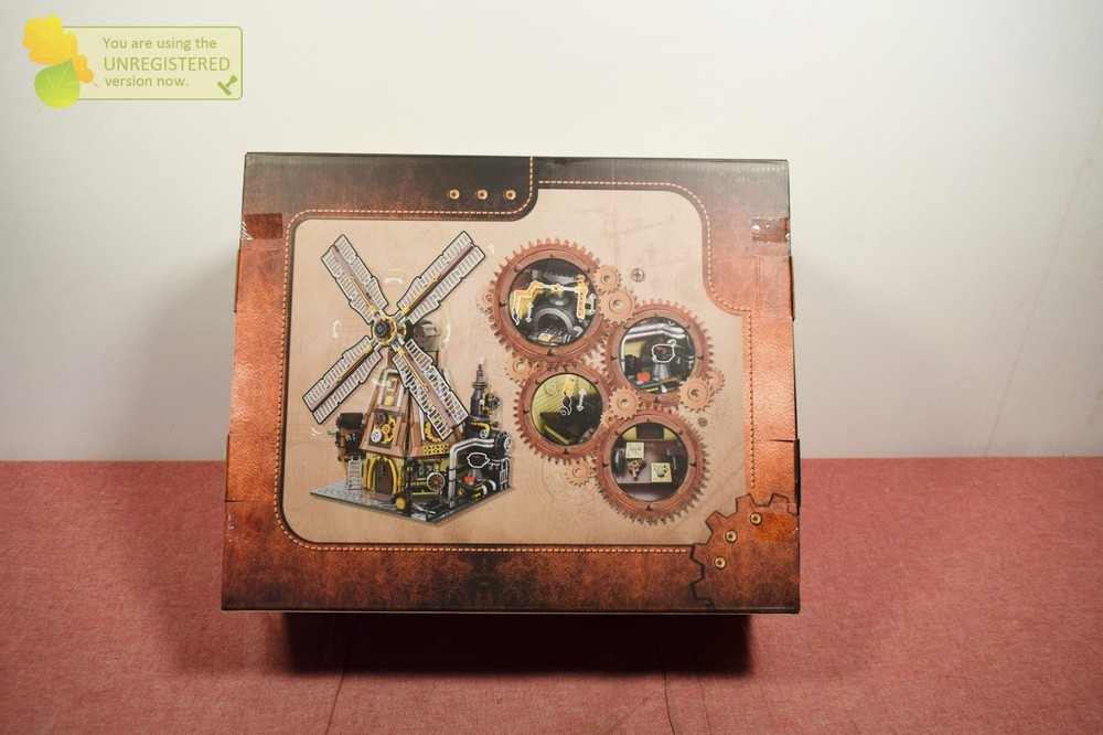 Pantasy Steampunk Windmill Workshop Buildable Brick Block Set 85026