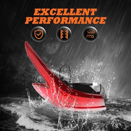 Driver Side Tail Light Assembly Compatible with Maxima 2016 2017 2018 Rear Left