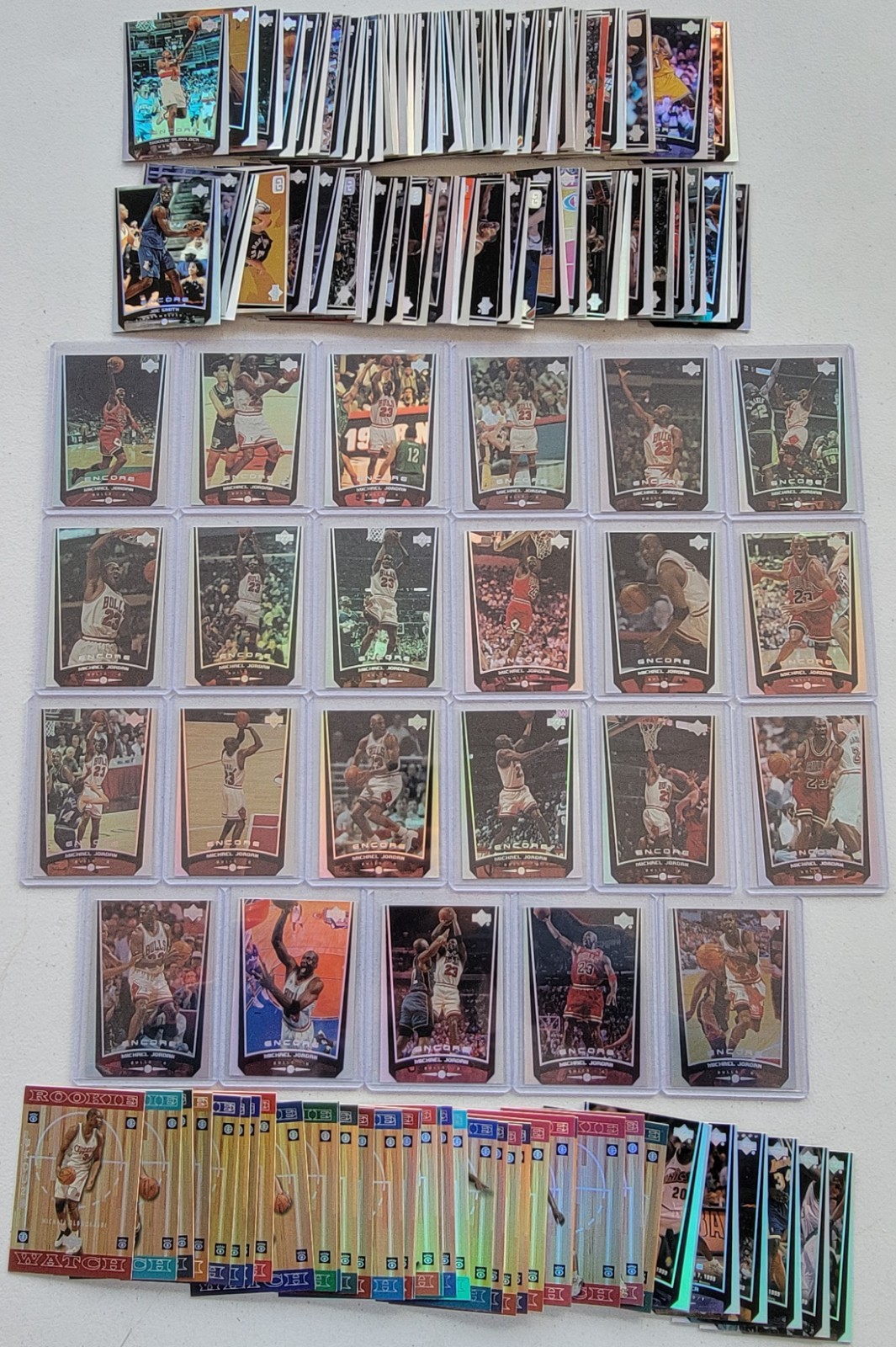 1998-99 Upper Deck Encore Basketball 150 Card Complete Set W/ 23 Michael Jordans