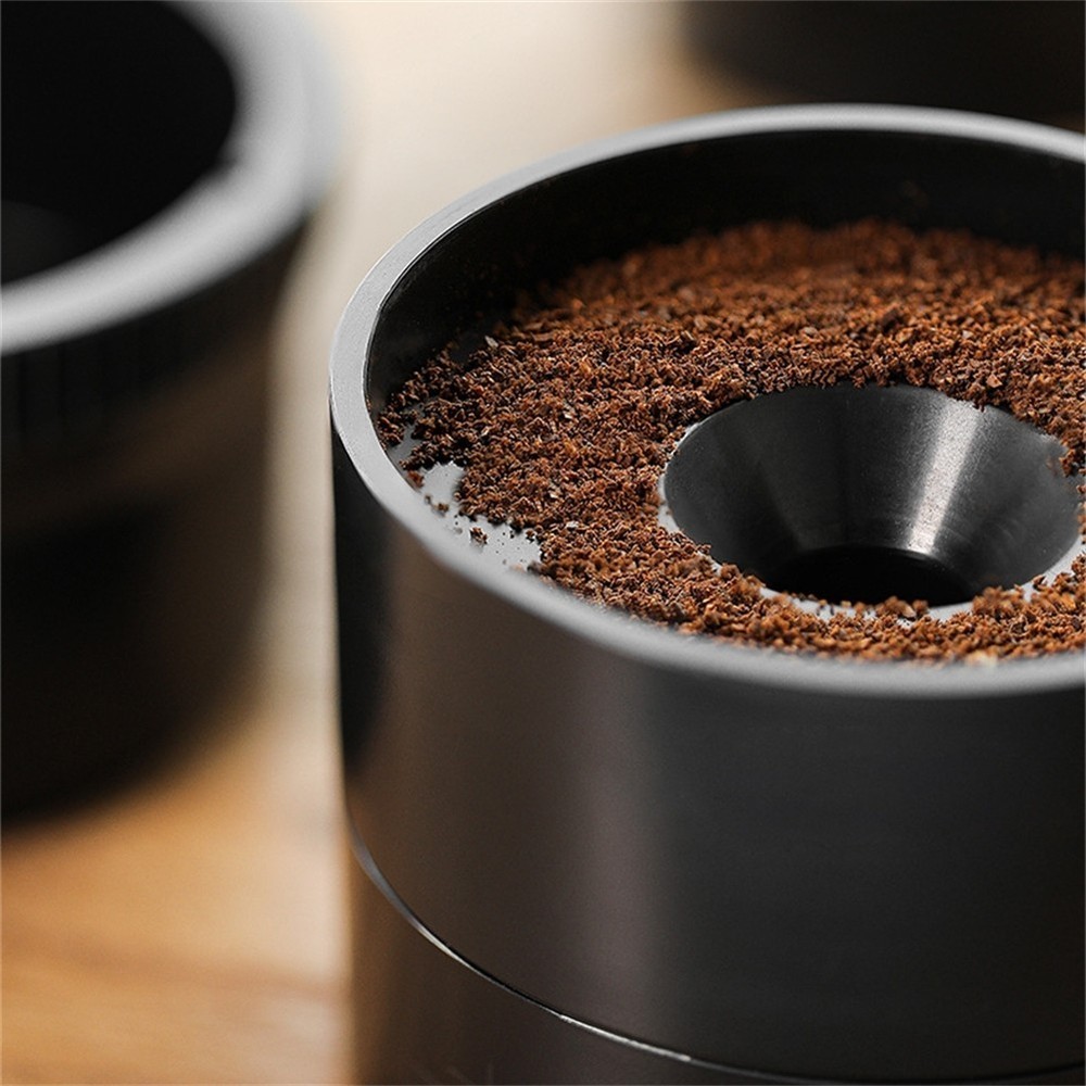 Moka Pot Coffee Distributor with Adjustable Height for Level Coffee Grounds