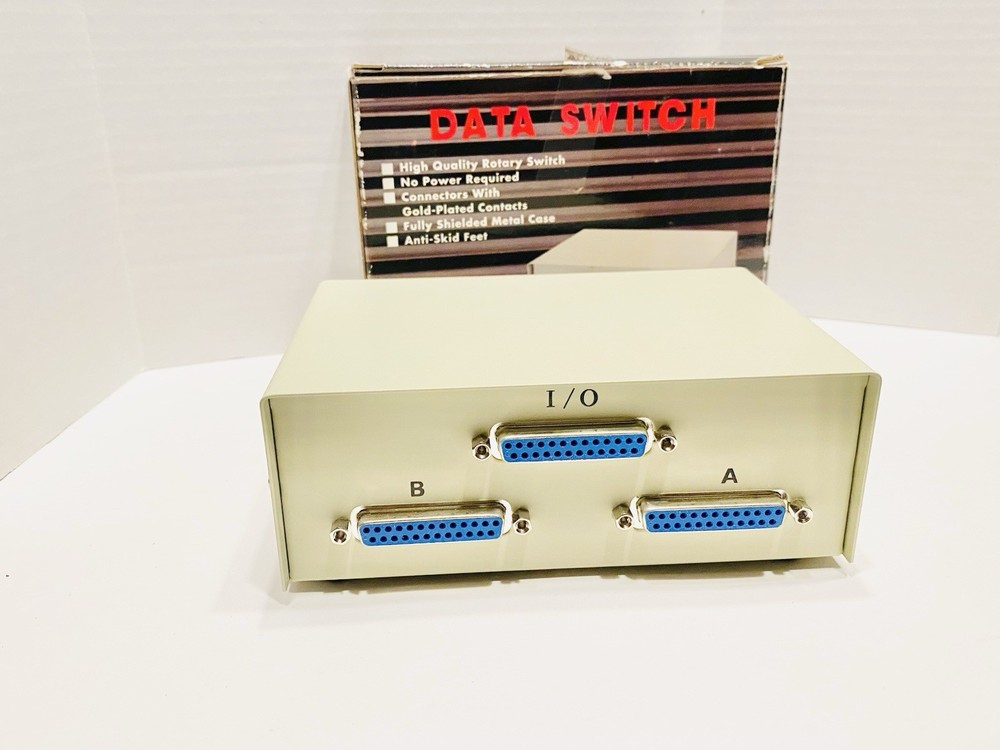 DB25-2 Data Transfer Switch 2 Port