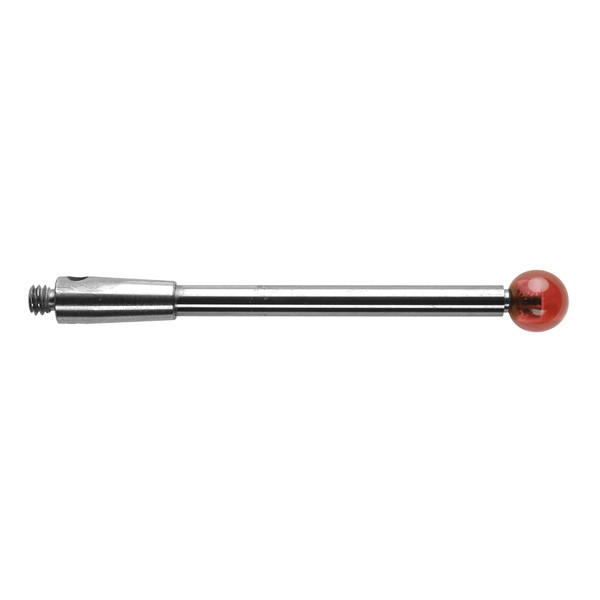CMM Touch Probe M2 Thread Probe Stylus 4mm Ruby Ball Tips 30mm Long A-5003-0043