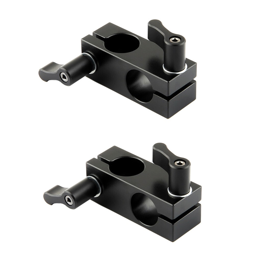 NICEYRIG 2pcs Rail Block Rod Clamp Mount