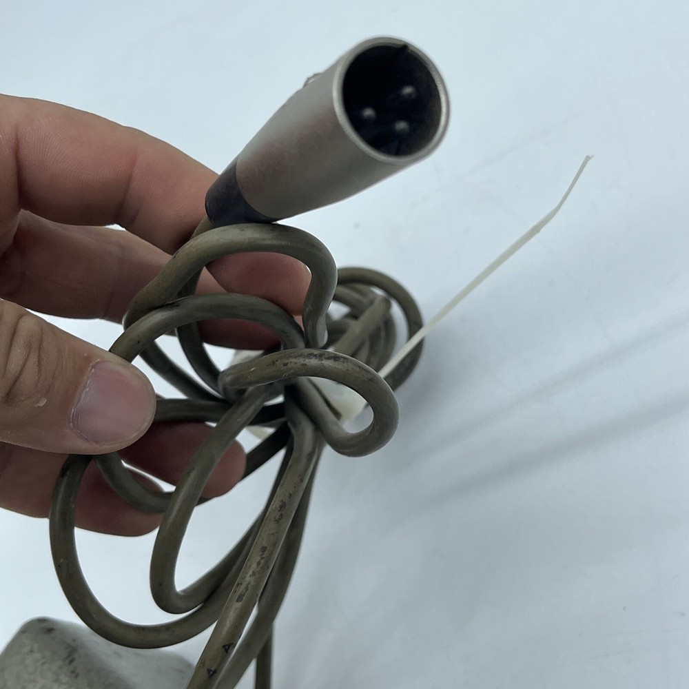 Vintage rare 1950's Executone EXL MICROPHONE art deco button push intercom