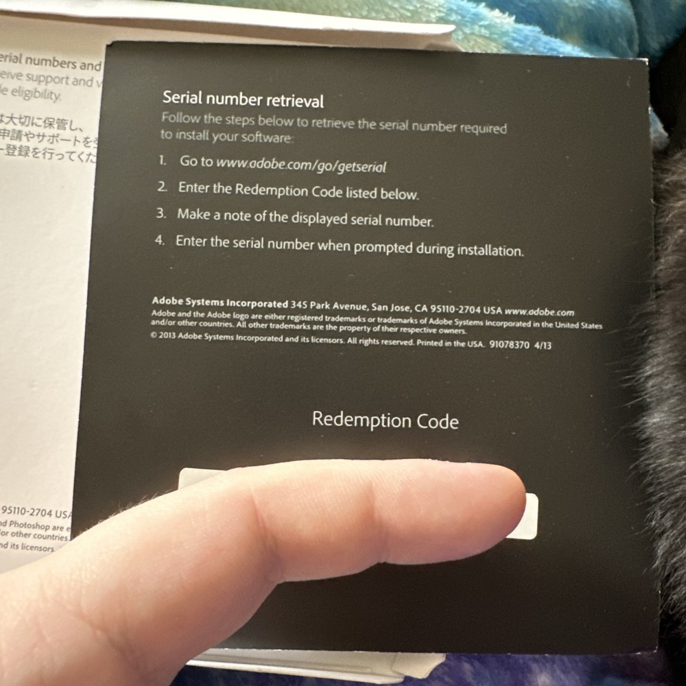 Adobe Photoshop Lightroom 5 Upgrade Software DVD w/ Redemption Code