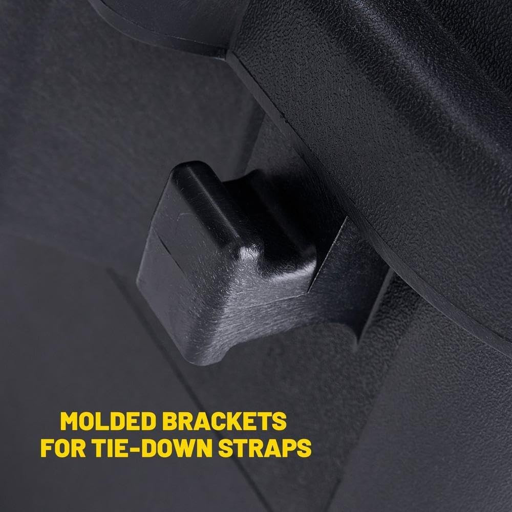 Sportsman'S Trunk, Medium 3 Pack, Black, Lockable Storage Box, Medium Storage Bi