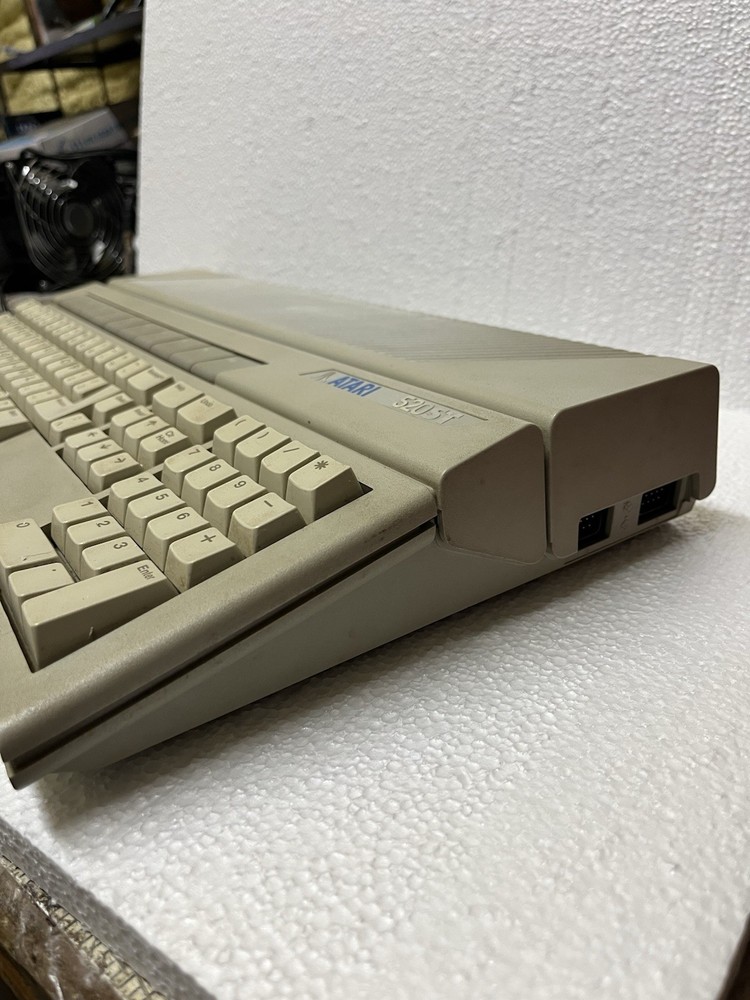 Atari 520ST STM Computer w/ Power Supply - Tested & Working!