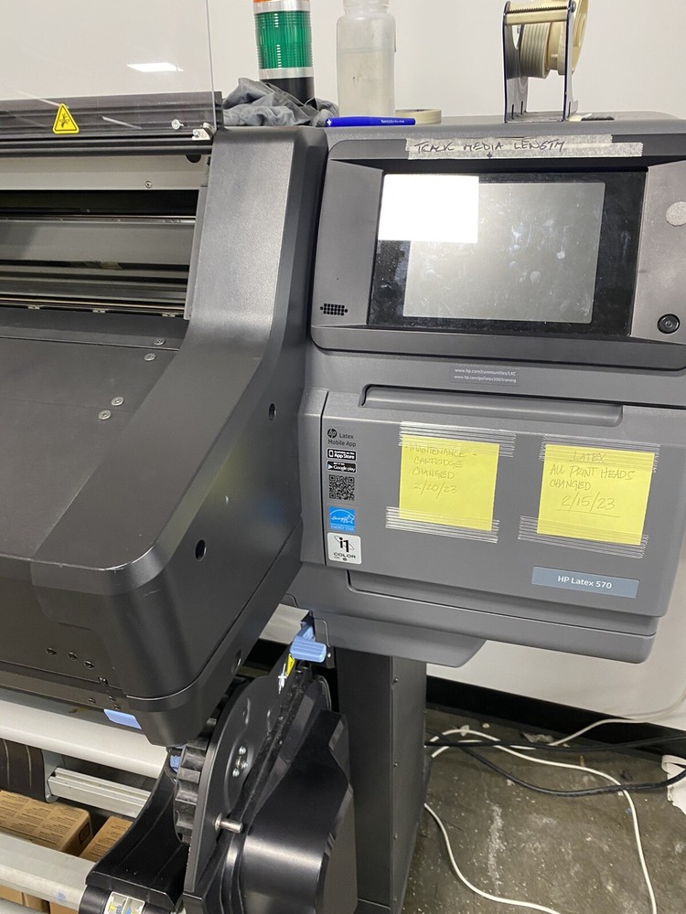 HP Latex 570 64" Wide Format Printer (USED)