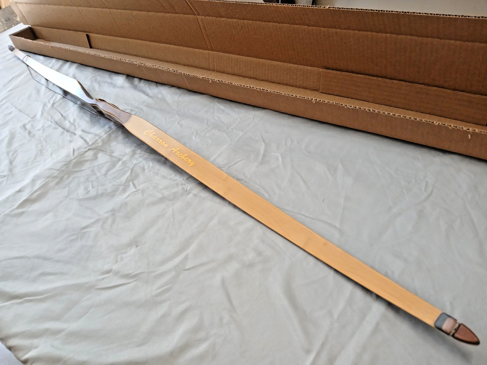 CHARRON ARCHERY - CUSTOM LONGBOW 60"AMO @ 32#