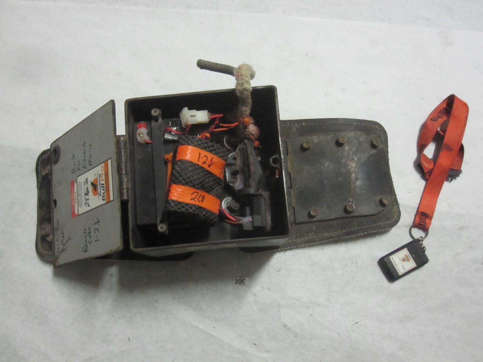 Bucking Bull Pro Black Box Max Remote Dummy Release 12V Rodeo Flank Trip