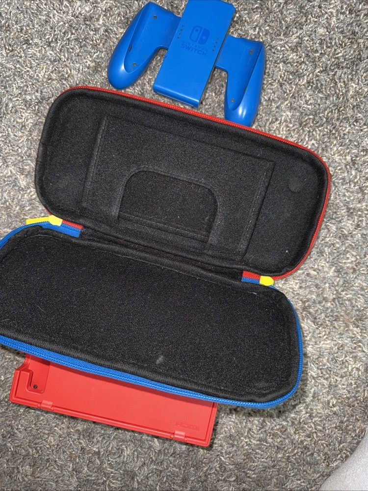 Authentic Mario Red&Blue Edition TV/CHARGE DOCK+CASE+HOLDER [Nintendo Switch]