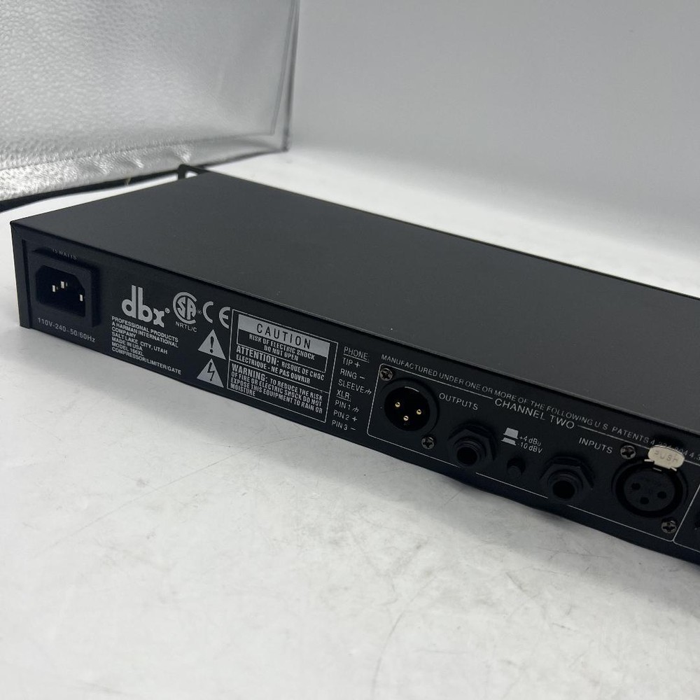 New US DBX 166XL Compressor Limiter/Gate Effects DSP Processor