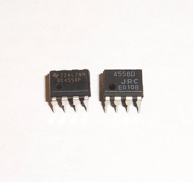 JRC4558D + RC4558P + IC SOCKET * CLASSIC