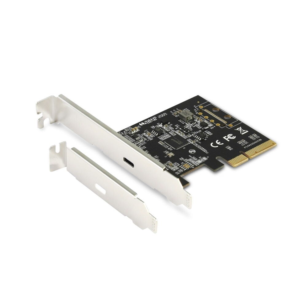 Vantec Single Port USB 3.2 Gen2x2 20Gbps Type C PCIe Host Card