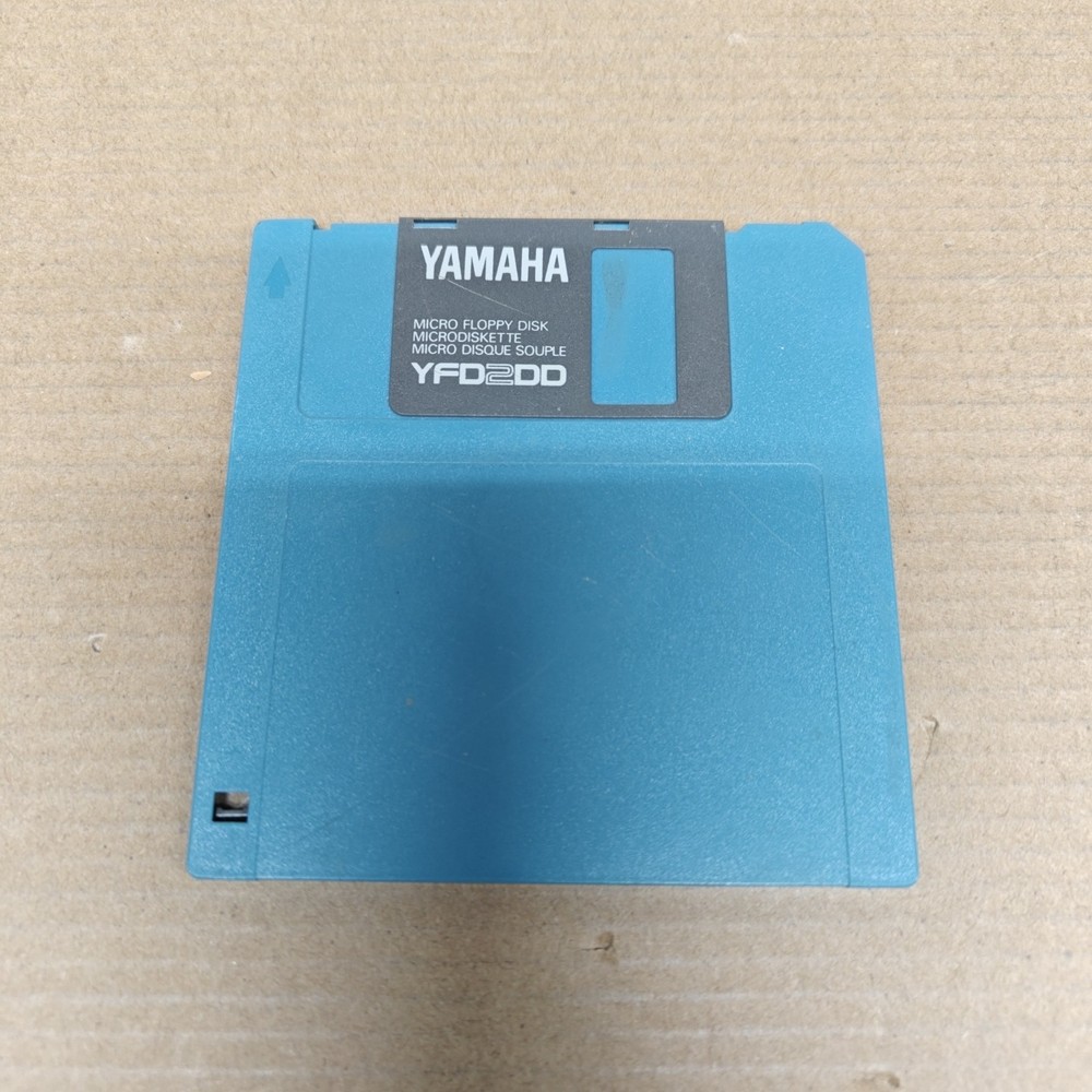 Yamaha Micro Floppy Disk YFD2DD Used