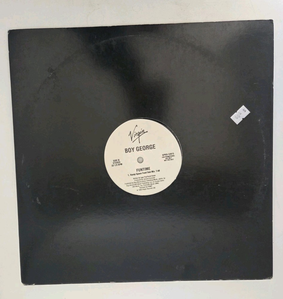 Boy George Funtime Vinyl Record