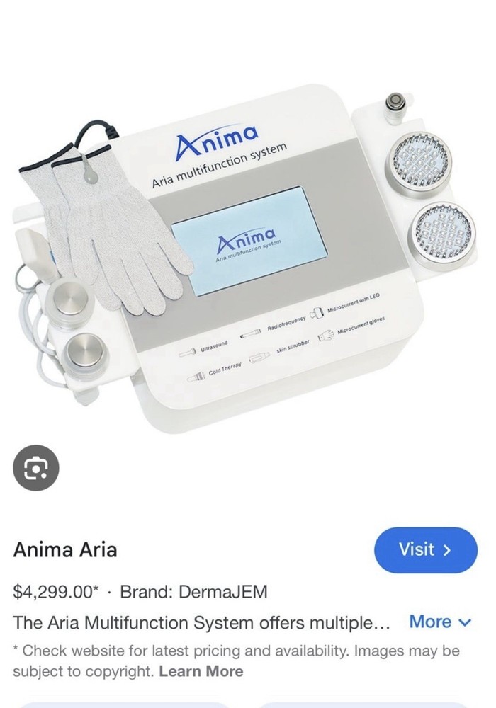 Facials Machine Anima Beauty Machine