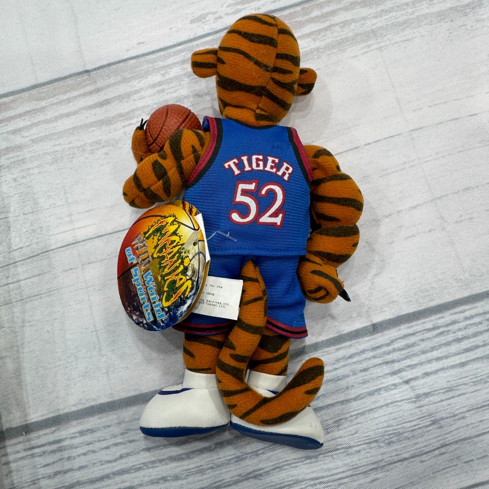 Alien Iverson Matt Tiger Geiger Meanie Champion 76ers Plush SGA 99 2000 Y2K NBA