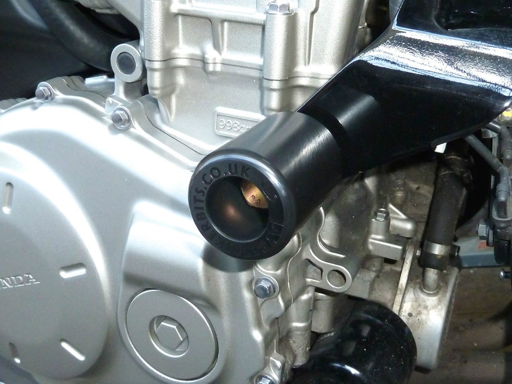 HONDA CBF 1000 - ABS FRAME CRASH PROTECTION PUCKS KNOBS ENGINE SLIDERS SAVERS