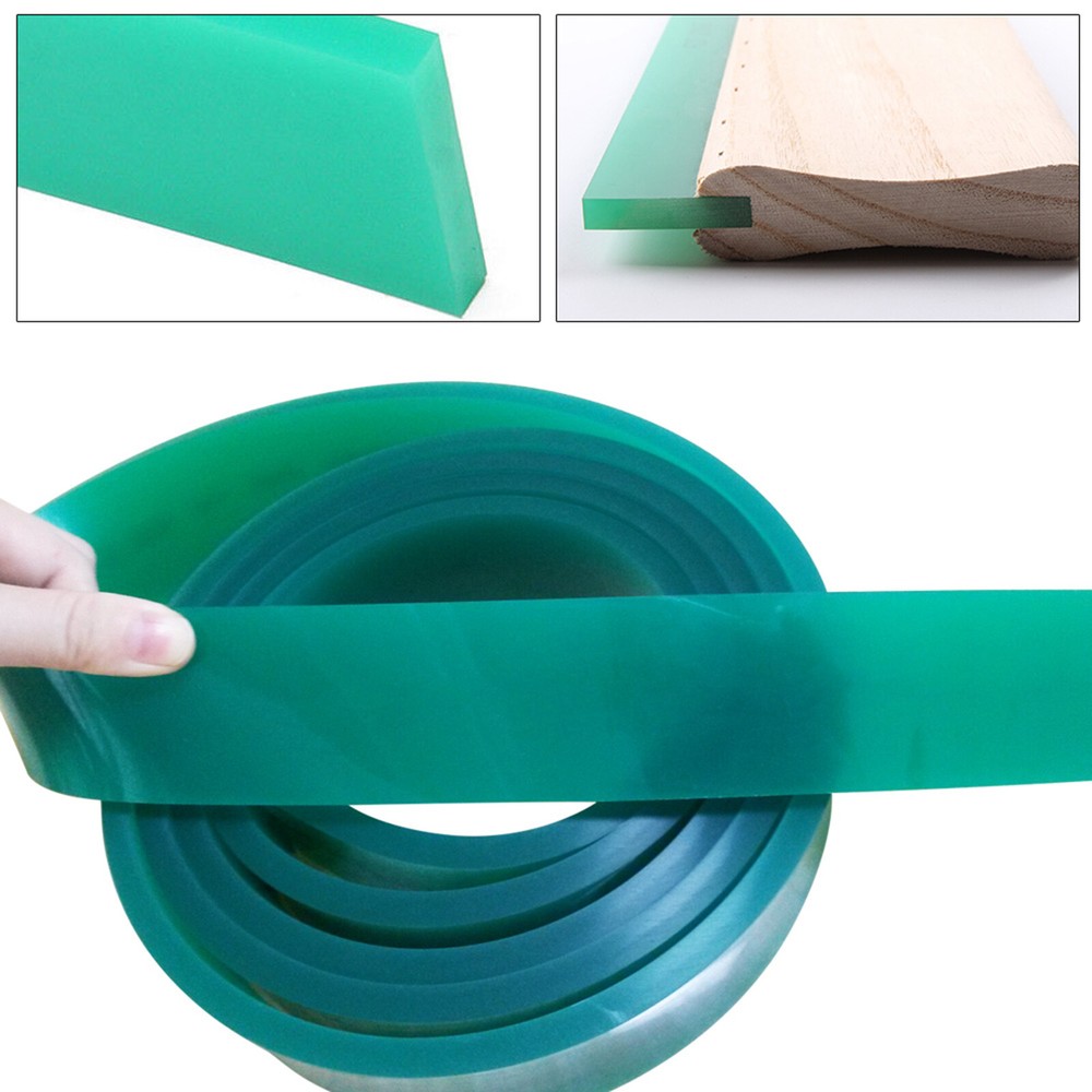 80 Duro Durometer Silk Screen Printing Squeegee Blade 72 / 6 FT Polyurethane