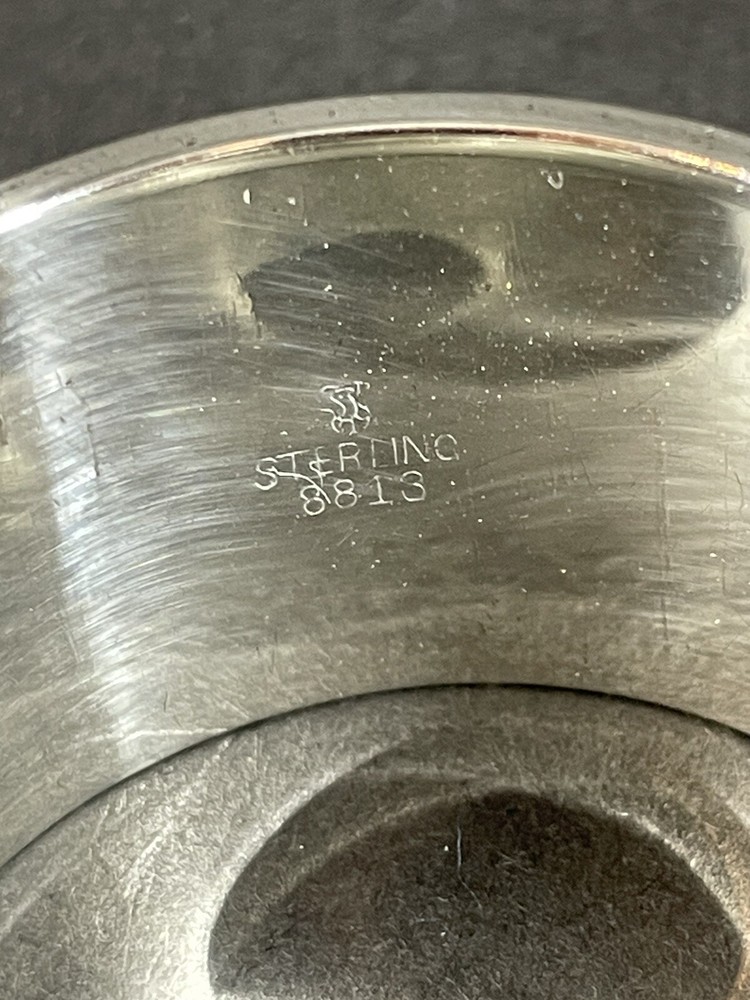 Vintage Towle Sterling Plain Not Monogrammed Napkin Ring