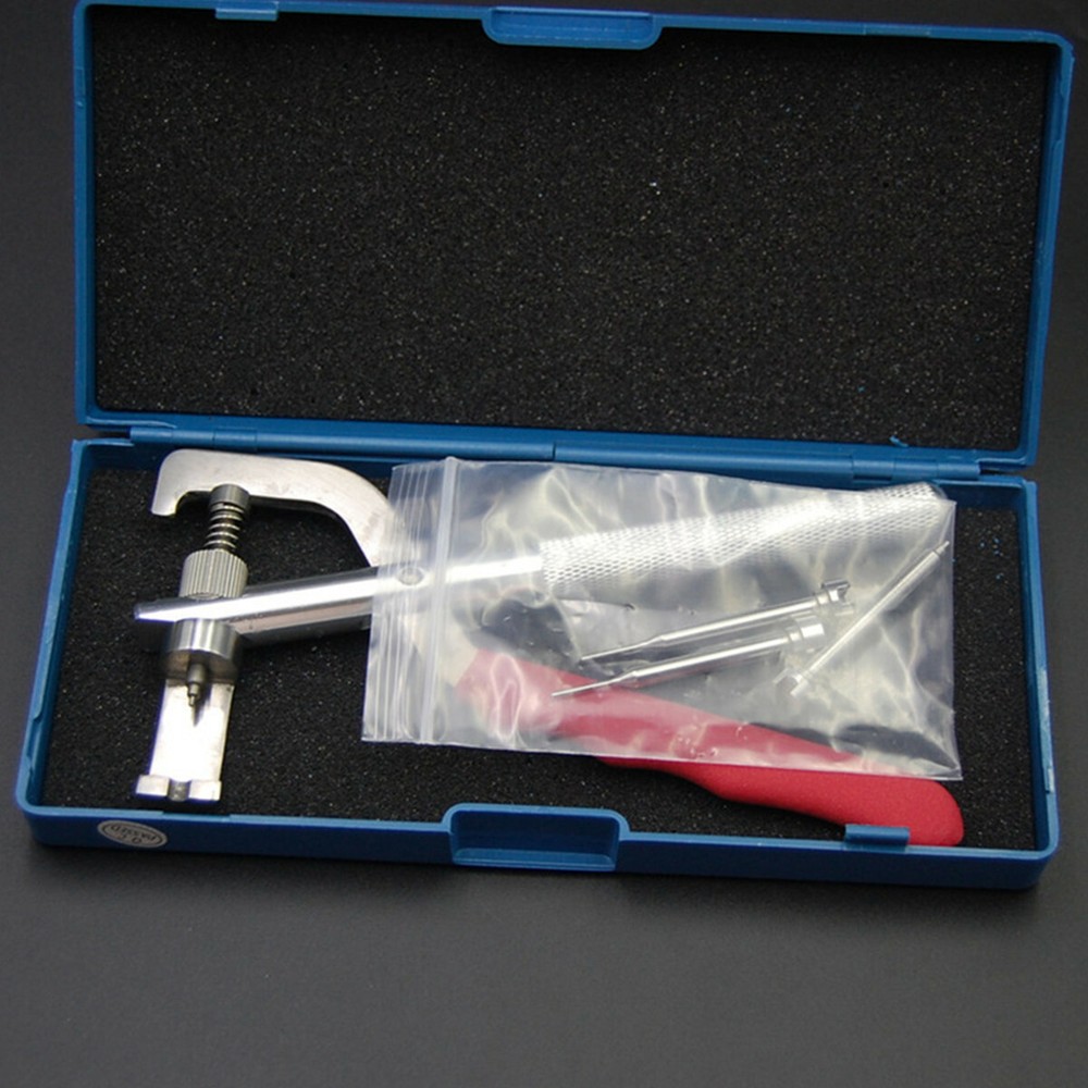 1pcs Car Remote Key Blade Pin Disassembling Clamp Pilers Lock Tool Kit Universal