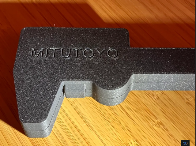 Digital Caliper Case for Mitutoyo 6 Inch Caliper With No Thumb Wheel CASE ONLY