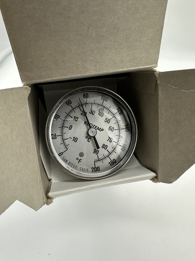 Reotemp Bimetal Thermometer Model A