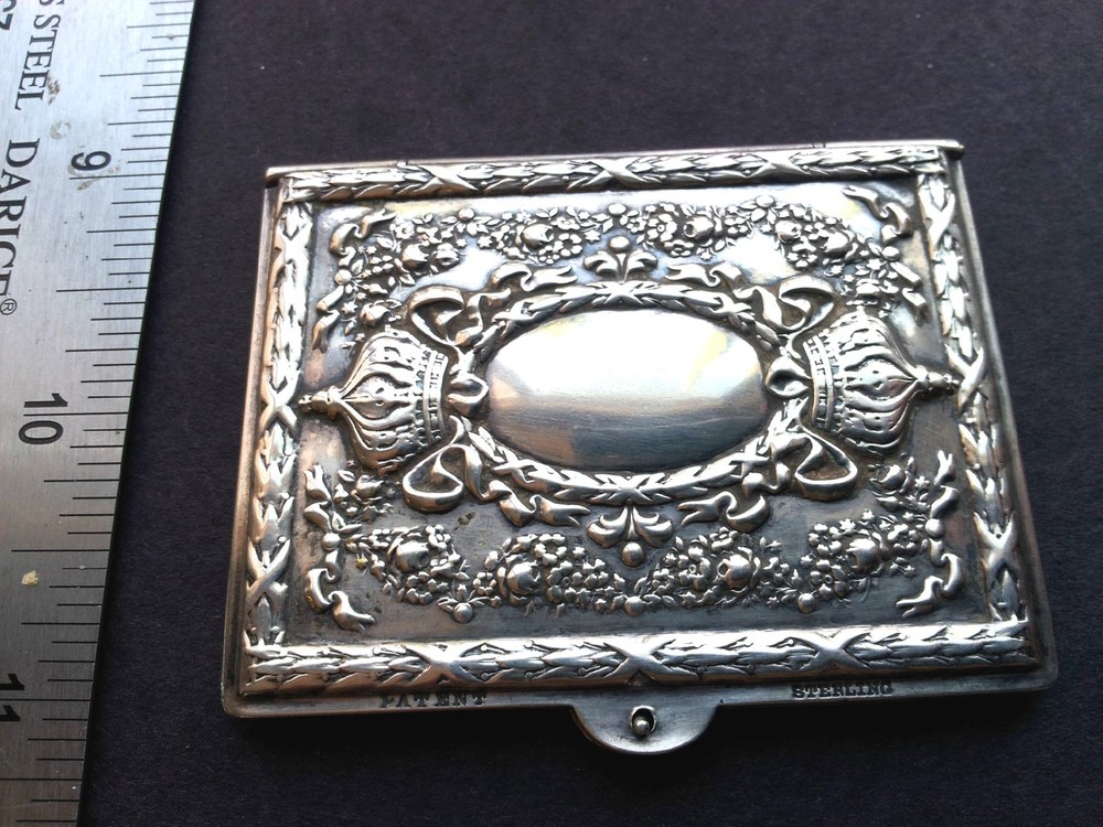 BEAUTIFUL ANTIQUE STERLING CASE