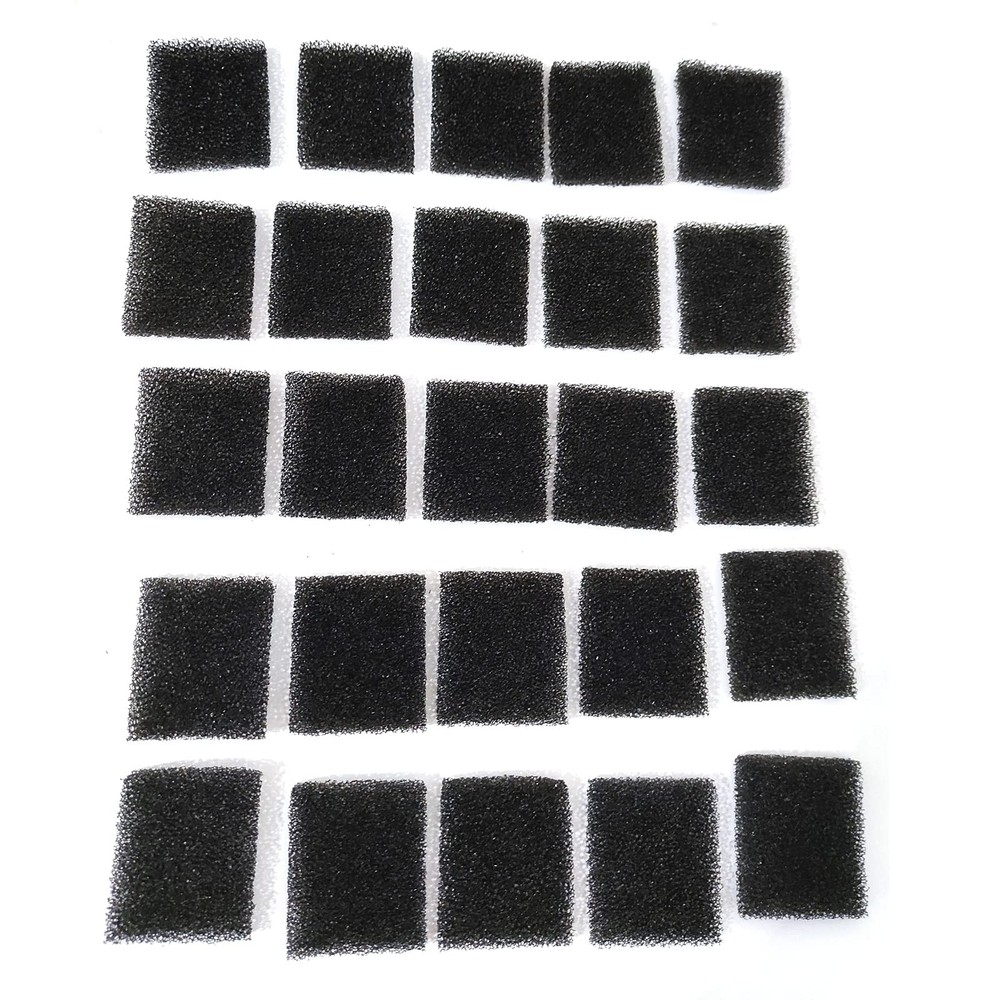 25 Pack Pump Filter Compatible with AG Garden Filter Sponge Replacement Acces...