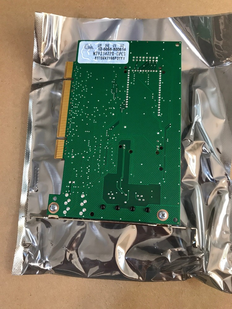 Multi-tech MT9234ZPX-PCIE-NV MultiModem ZPX Data Fax Modem