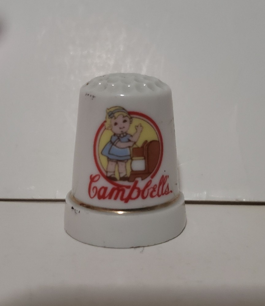 Campbells Soup Logo Thimble