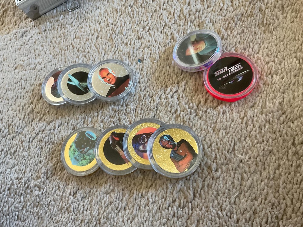 Star Trek Next Generation Custom Made Poker Chips