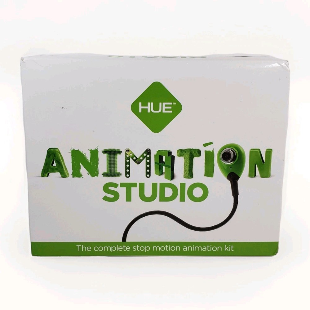 HUE Animation Studio Complete Stop Motion Animation Kit Blue Camera