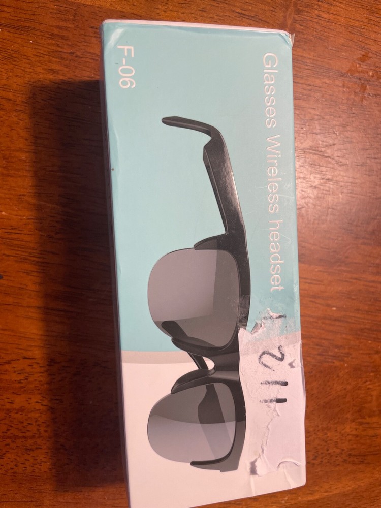 Black sunglasses wireless headset bluetooth