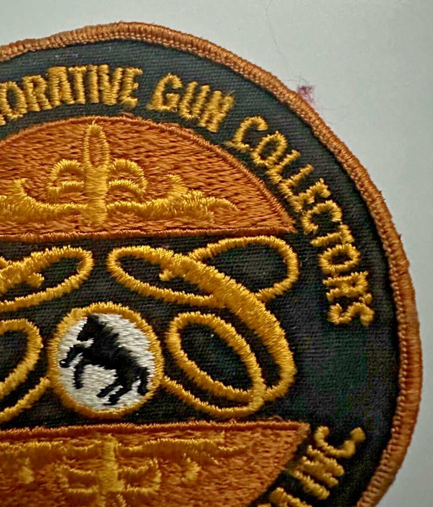Colts commemorative Gun Collectors Embroidered Sew on Patch