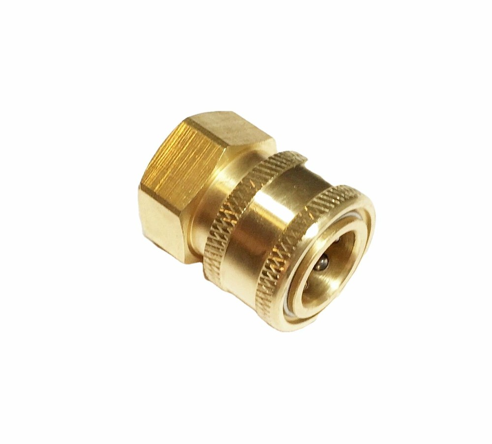 Pressure Washer 1/4" Female NPT Quick Connect Easy Release Socket Coupler