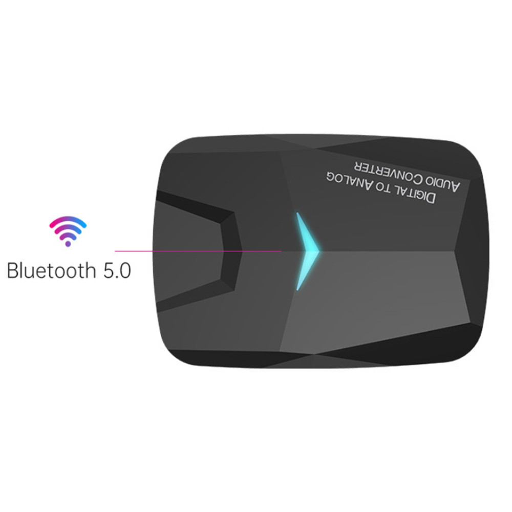 2 In 1 Bluetooth-Compatible Receiver Bluetooth Optical Coaxial Converter New