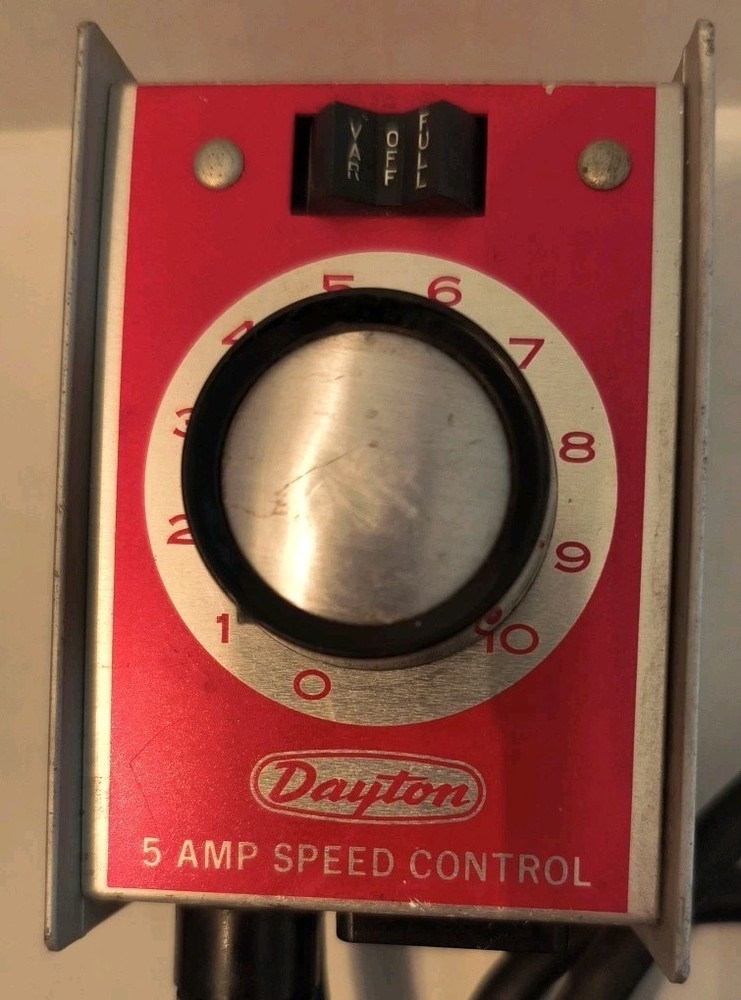 Dayton 5amp speed control model 4X599 (TESTED)
