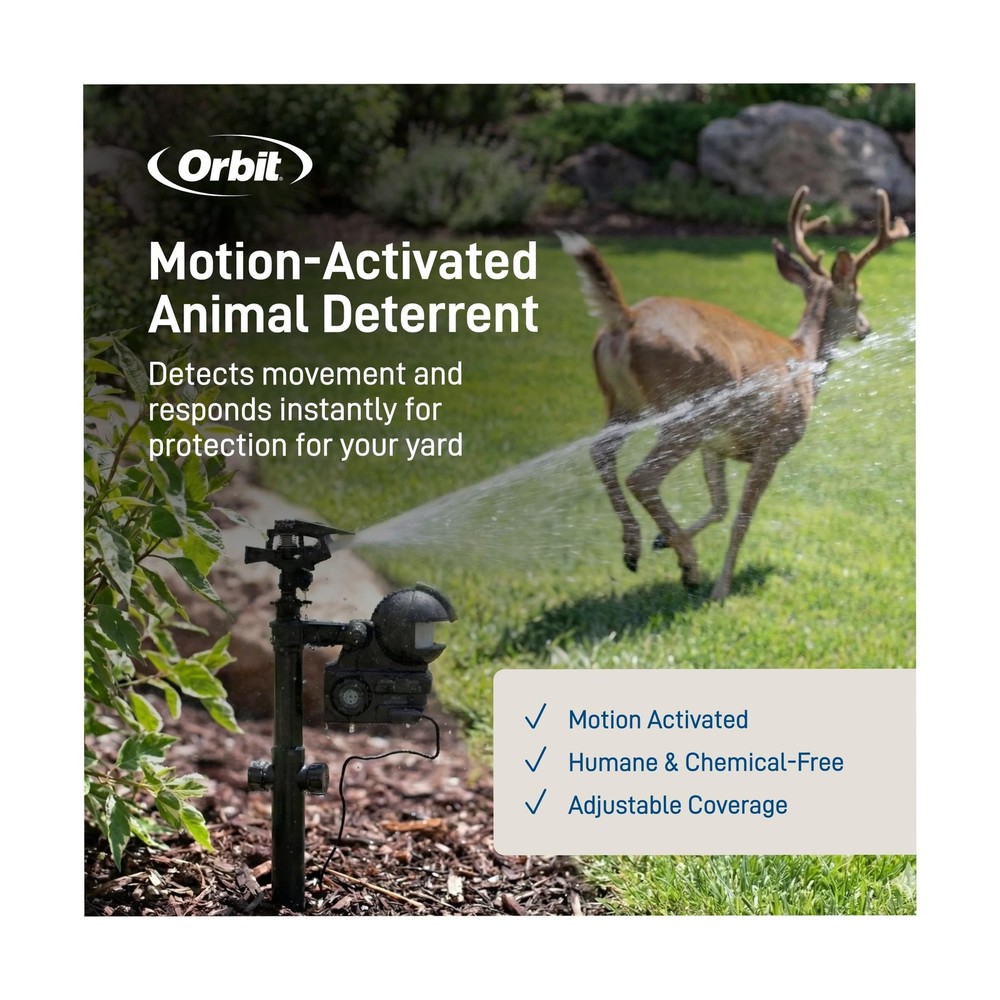 Orbit Yard Enforcer Motion-Activated Sprinkler 62100