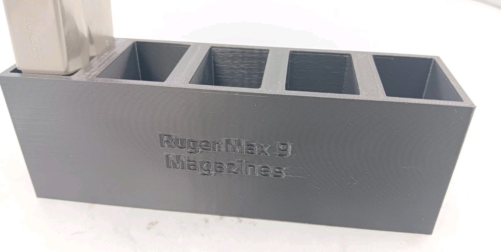 5 Mag Storage Rack For Ruger Max 9 Magazine Holder Range Bin