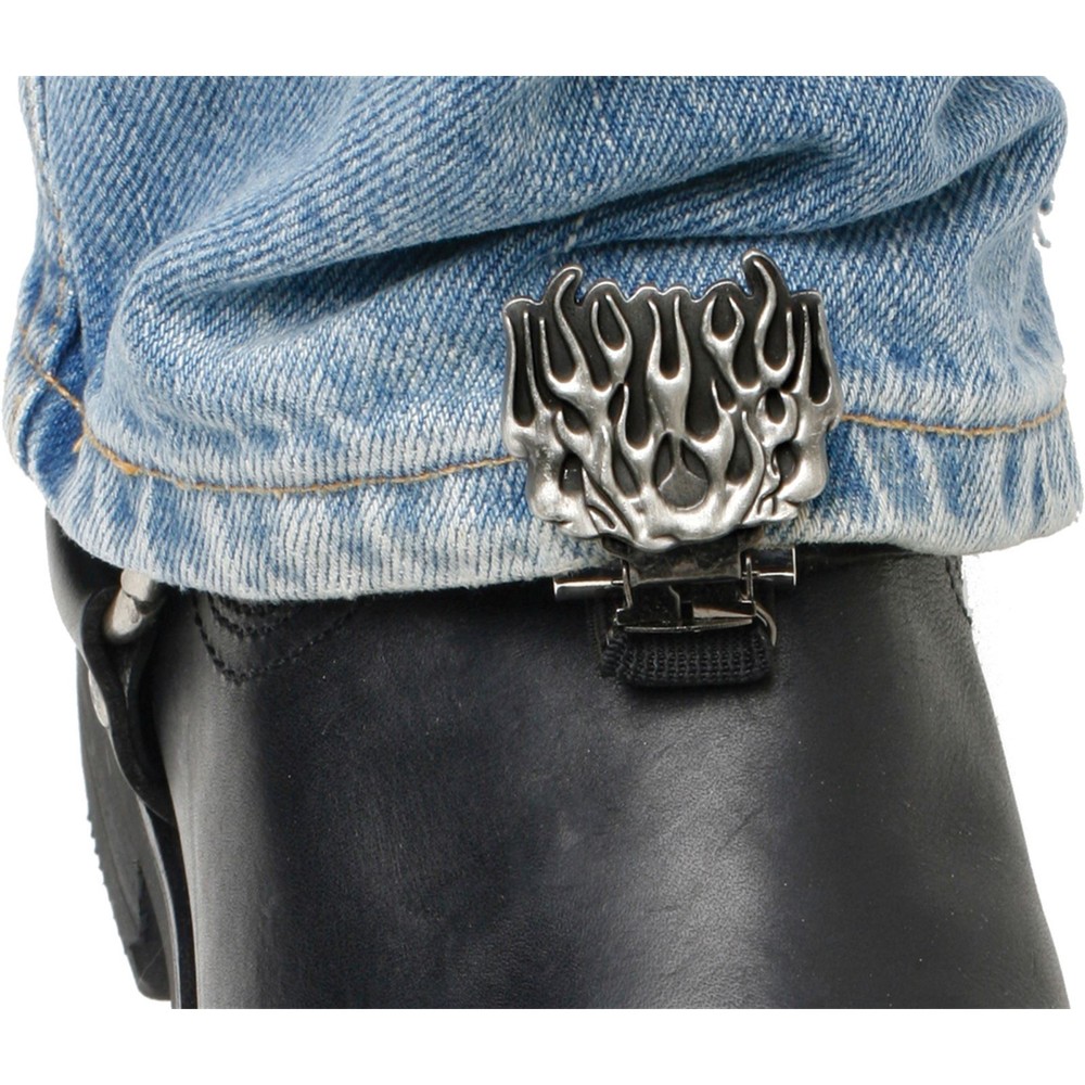 Ryder Clips Stirrup/Strap Boot Type (Flames) FMS-FC