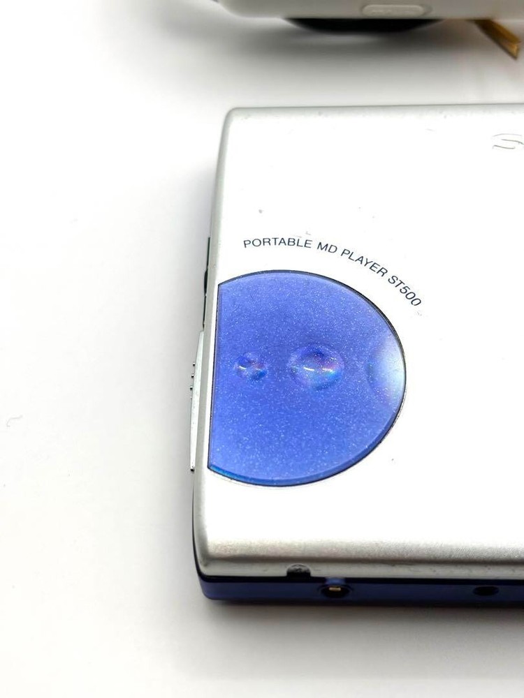SHARP MD-ST500 Minidisc Player Blue Good