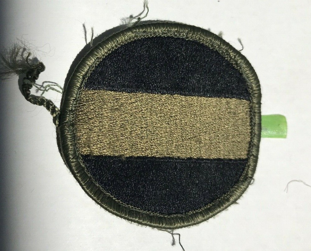 US ARMY Forces Command FORSCOM Green & Black BDU Uniform Patch (1)