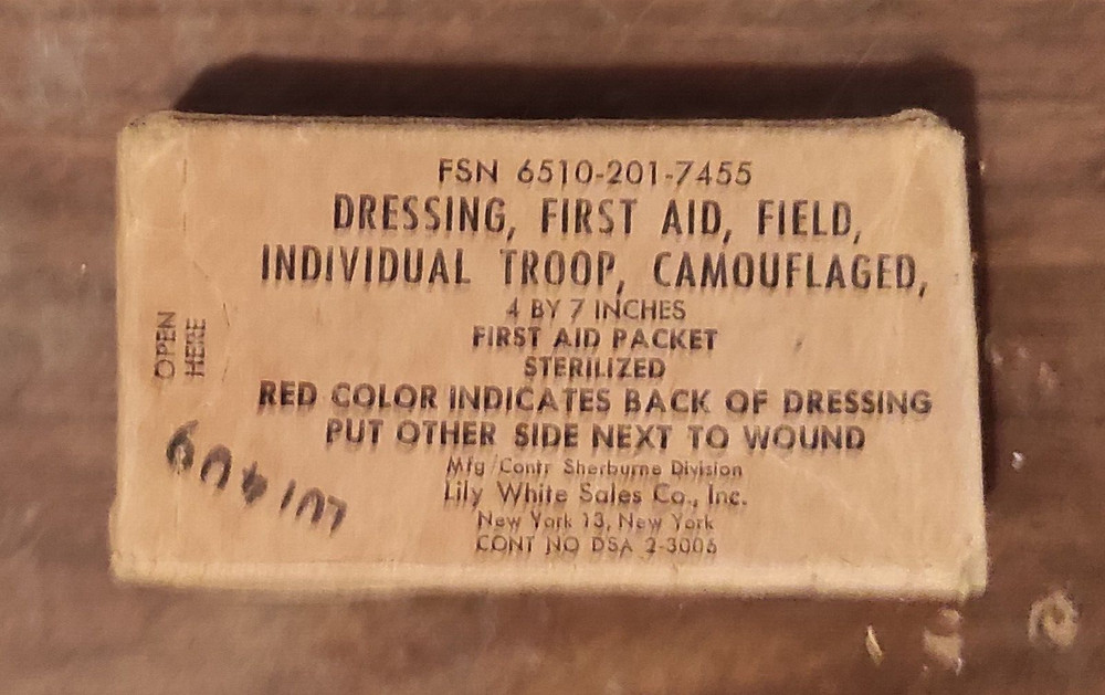 wwii us gi bandage pouch