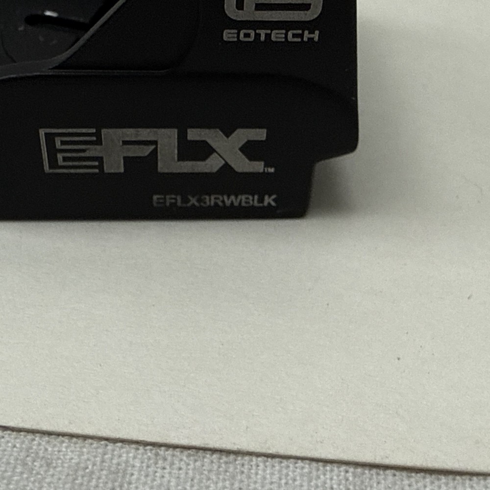 Eotech Eflx Black 3 Moa Mini Red Dot Optic Sight MRDS Back Up