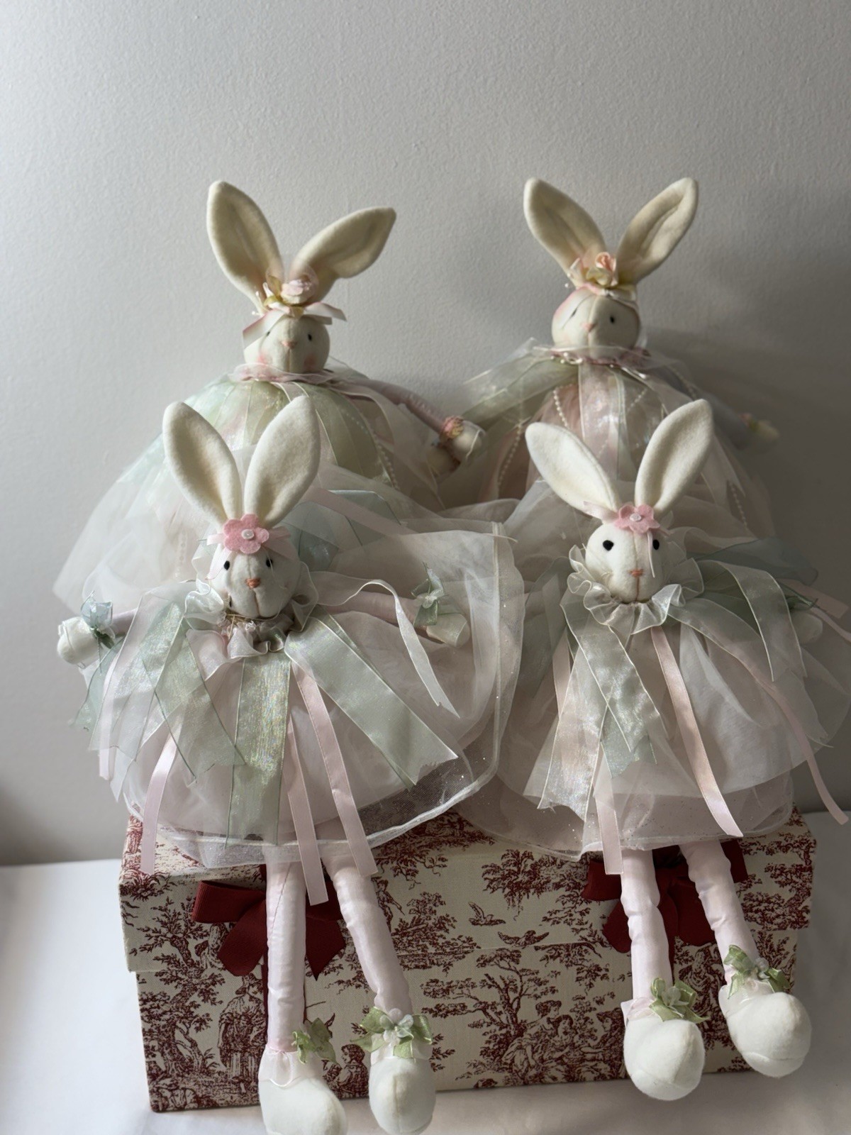 Decorative Rabbits Vintage
