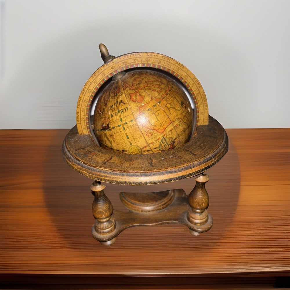 Antique mini globe